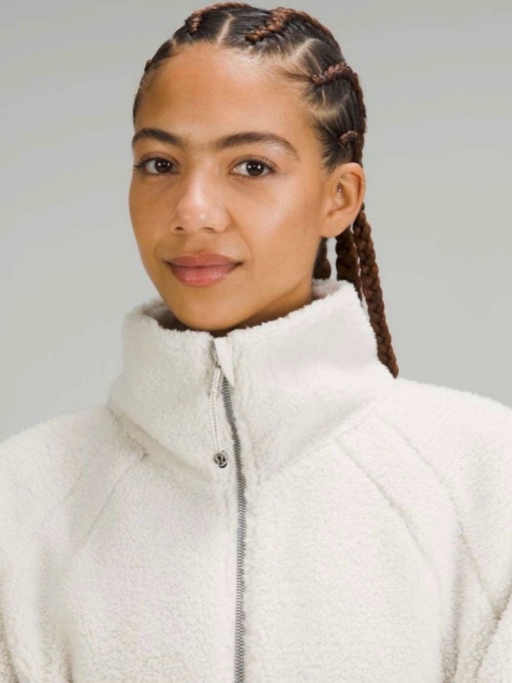 Lululemon Scuba Oversized Fleece Funnel Neck half-zip